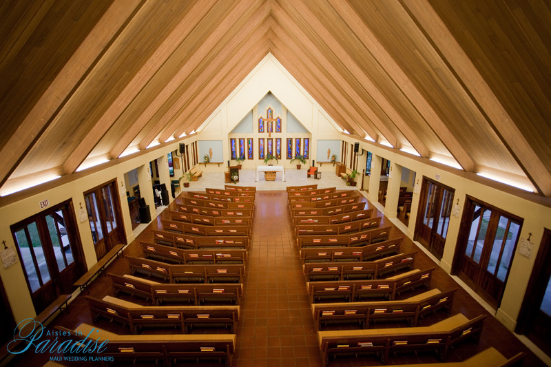 sacred hearts church maui catholic weddings