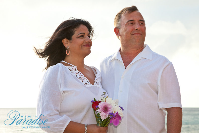 We do all of our Affordable Maui Weddings and vow renewals in South Maui